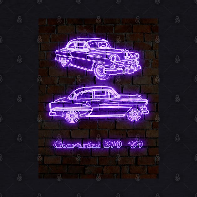 Chevrolet 210 1954 by PrintstaBee